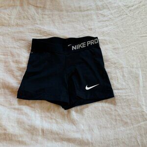 Nike Womens Pro 365 3" Shorts Black, Small